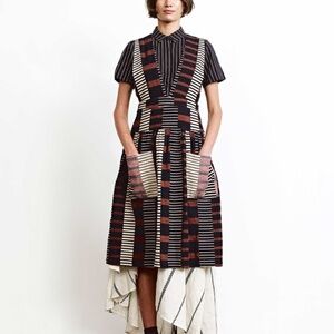 ISO (NOT FOR SALE) Ace & Jig Ellen Pinafore Jumper Dress in LOCKWOOD Size Large